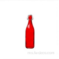 air botol penyimpanan berwarna atau gelas botol jus